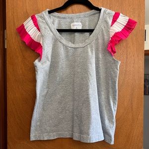 Compania Fatastica Ruffled Sleeve Tee